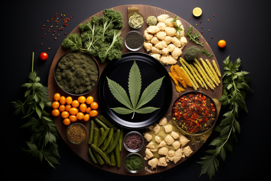How food affects your high